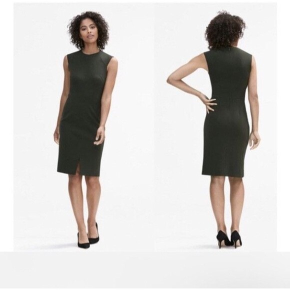 MM. Lafleur New York  The Katie Dress in Pine Sz 2  Green - Picture 1 of 12